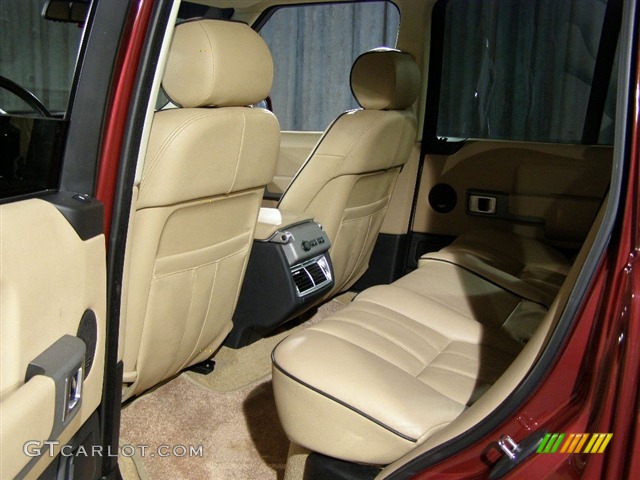 2004 Range Rover HSE - Alveston Red Metallic / Sand/Jet Black photo #9