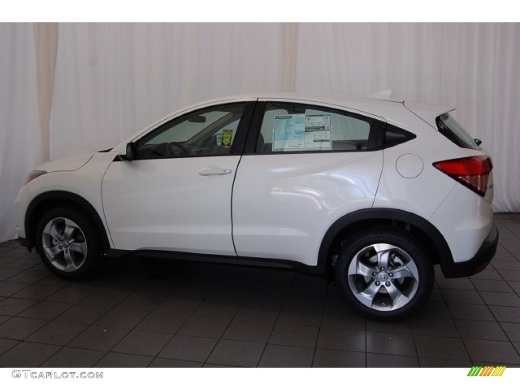 2016 HR-V LX - White Orchid Pearl / Gray photo #10
