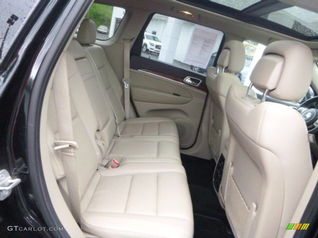 2013 Grand Cherokee Limited 4x4 - Black Forest Green Pearl / Black/Light Frost Beige photo #13