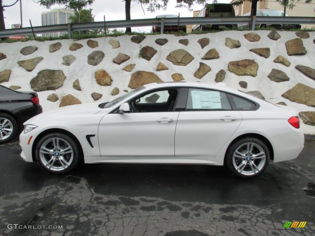 Alpine White 2015 BMW 4 Series 435i xDrive Gran Coupe Exterior Photo #104869052
