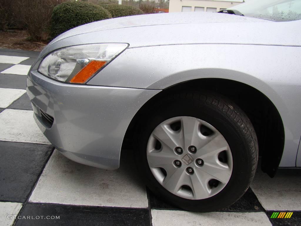 2003 Accord LX Coupe - Satin Silver Metallic / Black photo #15