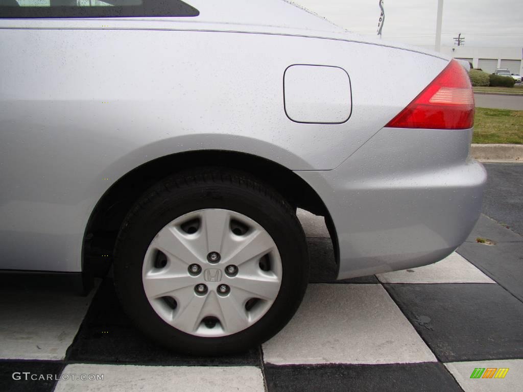 2003 Accord LX Coupe - Satin Silver Metallic / Black photo #16