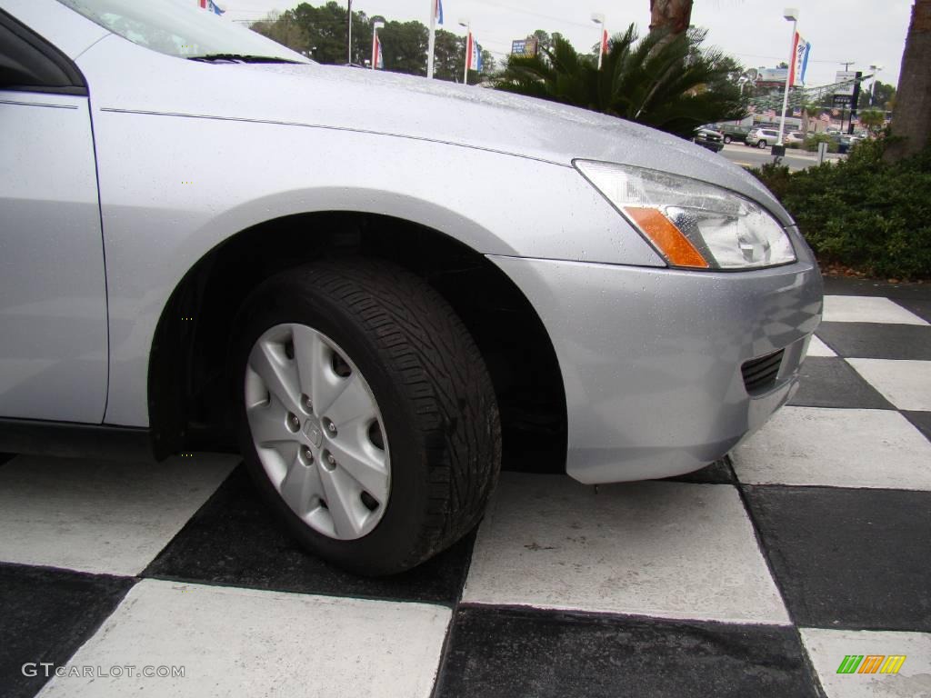 2003 Accord LX Coupe - Satin Silver Metallic / Black photo #18