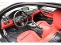  2015 4 Series 428i xDrive Coupe Coral Red/Black Highlight Interior