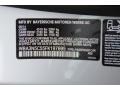 A83: Glacier Silver Metallic 2015 BMW 4 Series 428i xDrive Coupe Color Code