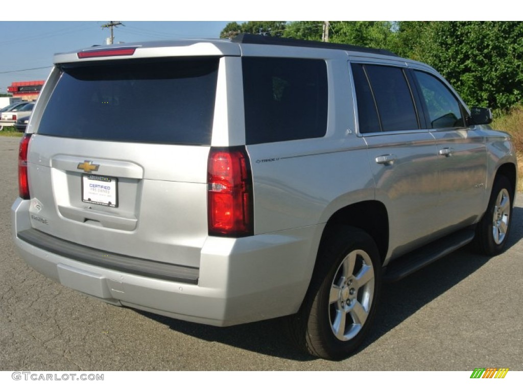 2015 Tahoe LT 4WD - Silver Ice Metallic / Jet Black/Dark Ash photo #5