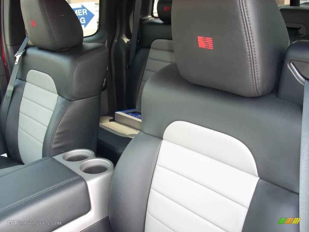 Saleen Dark Charcoal Interior 2007 Ford F150 Saleen S331 Supercharged SuperCab Photo #10487383