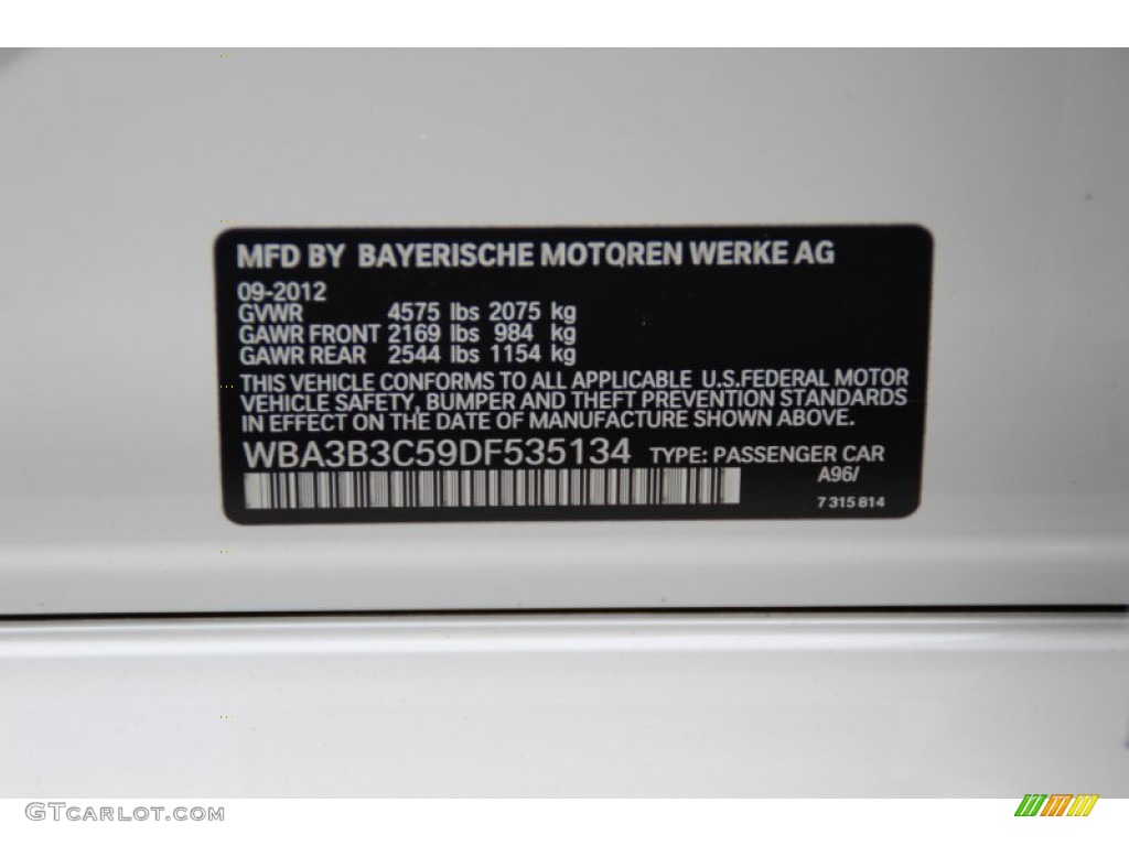 2013 3 Series 328i xDrive Sedan - Mineral White Metallic / Saddle Brown photo #33