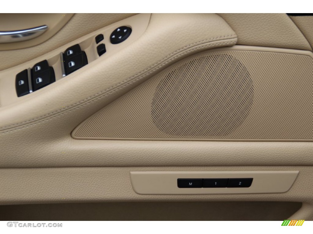 2012 5 Series 528i xDrive Sedan - Imperial Blue Metallic / Venetian Beige photo #9