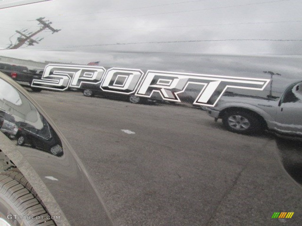 2015 F150 XL SuperCrew - Tuxedo Black Metallic / Medium Earth Gray photo #9