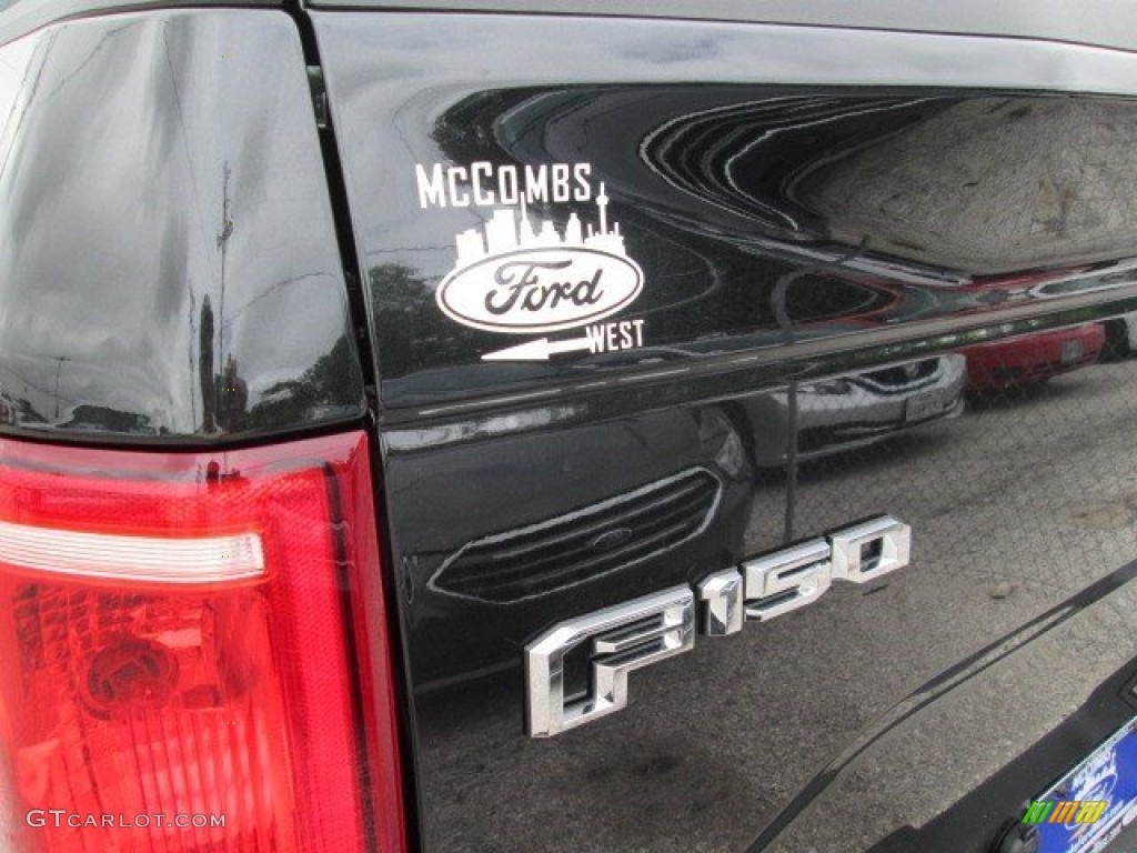 2015 F150 XL SuperCrew - Tuxedo Black Metallic / Medium Earth Gray photo #12