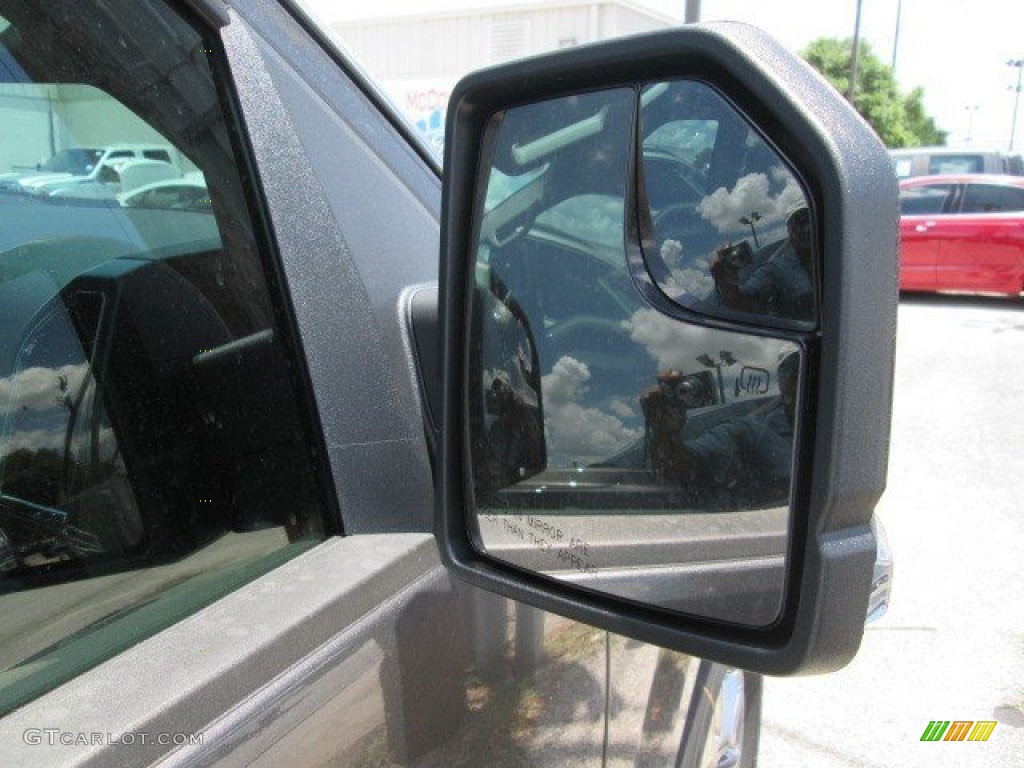 2015 F150 XLT SuperCrew - Magnetic Metallic / Medium Earth Gray photo #7