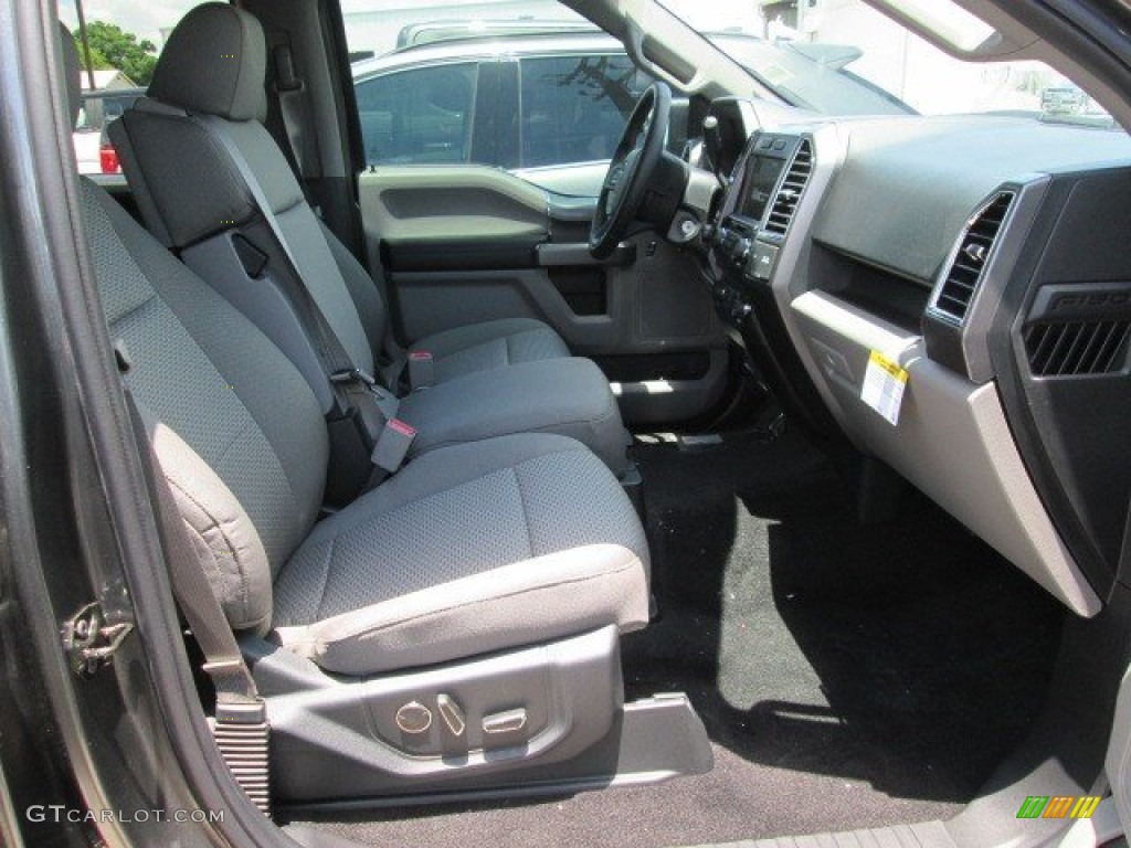 2015 F150 XLT SuperCrew - Magnetic Metallic / Medium Earth Gray photo #15