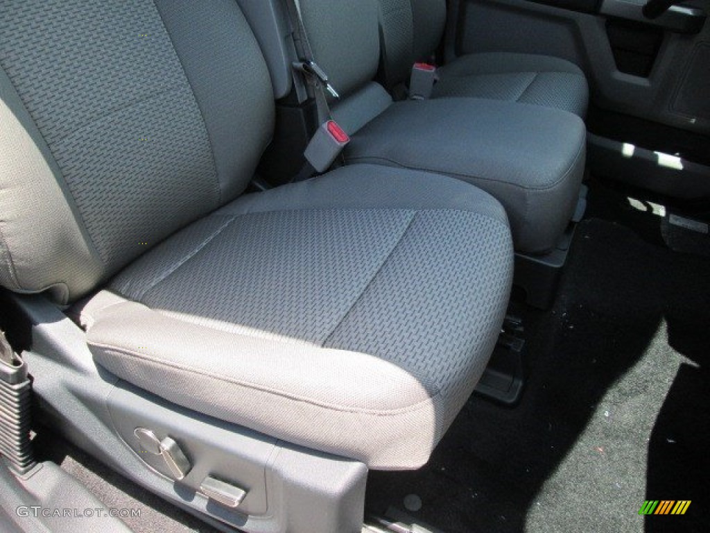 2015 F150 XLT SuperCrew - Magnetic Metallic / Medium Earth Gray photo #20