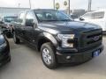 2015 Tuxedo Black Metallic Ford F150 XL SuperCrew  photo #1