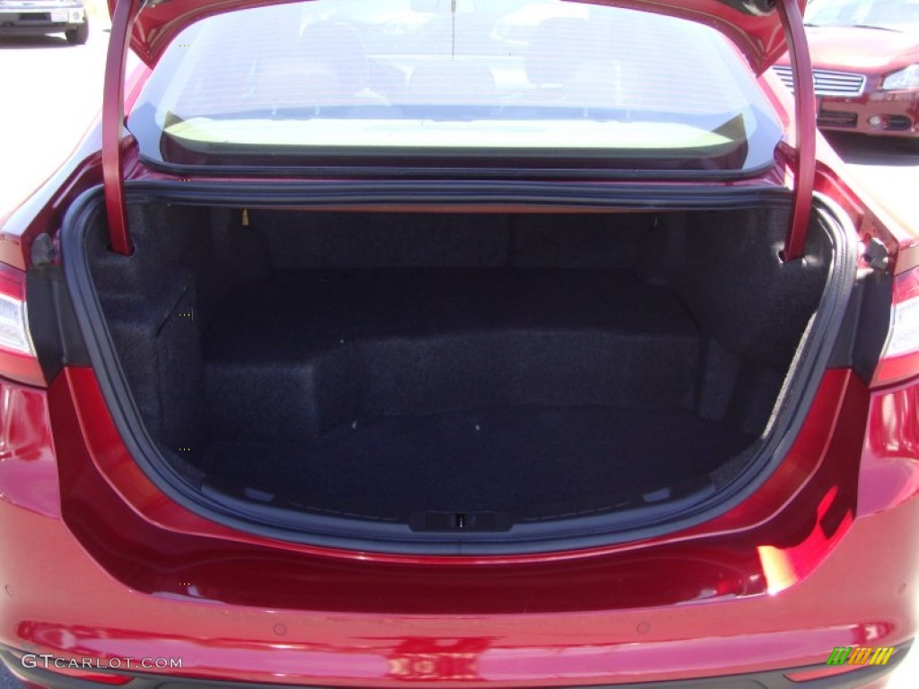 2013 Fusion Hybrid SE - Ruby Red Metallic / Dune photo #24