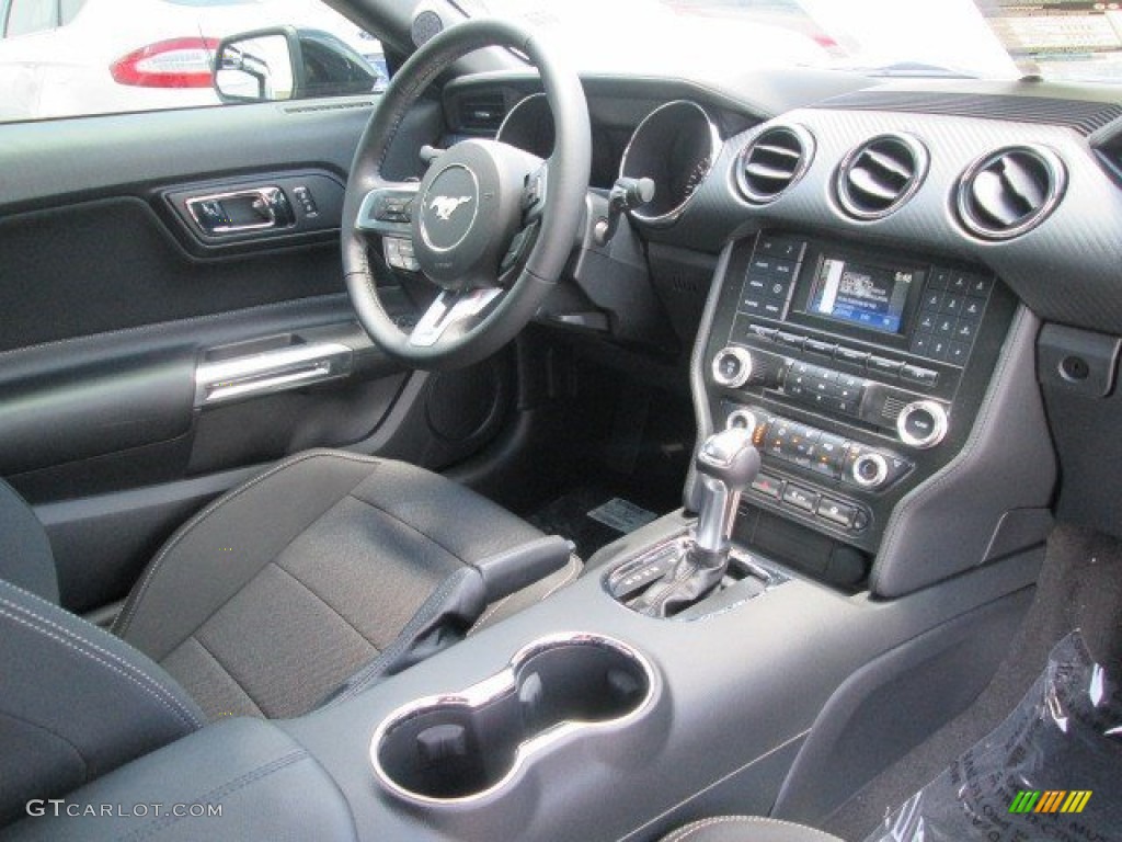 2015 Mustang V6 Coupe - Black / Ebony photo #13