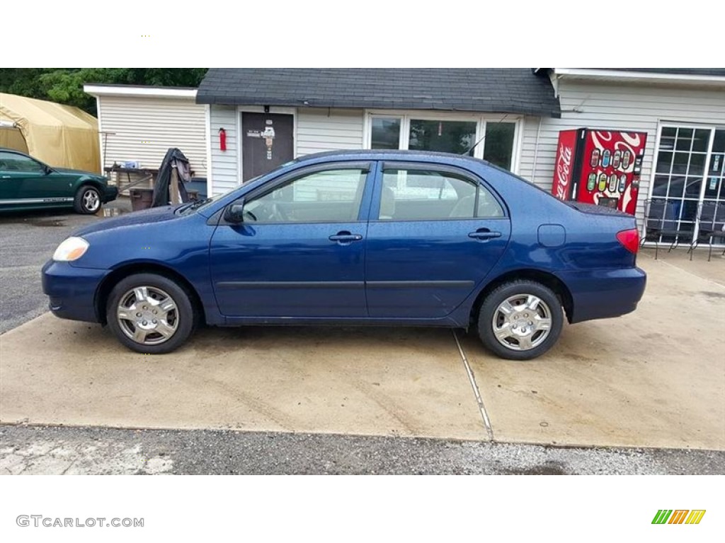 2008 Corolla S - Speedway Blue Metallic / Stone photo #3