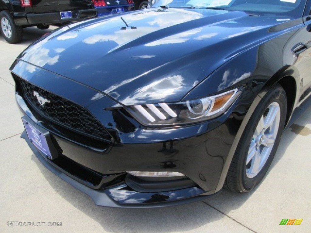 2015 Mustang V6 Coupe - Black / Ebony photo #19