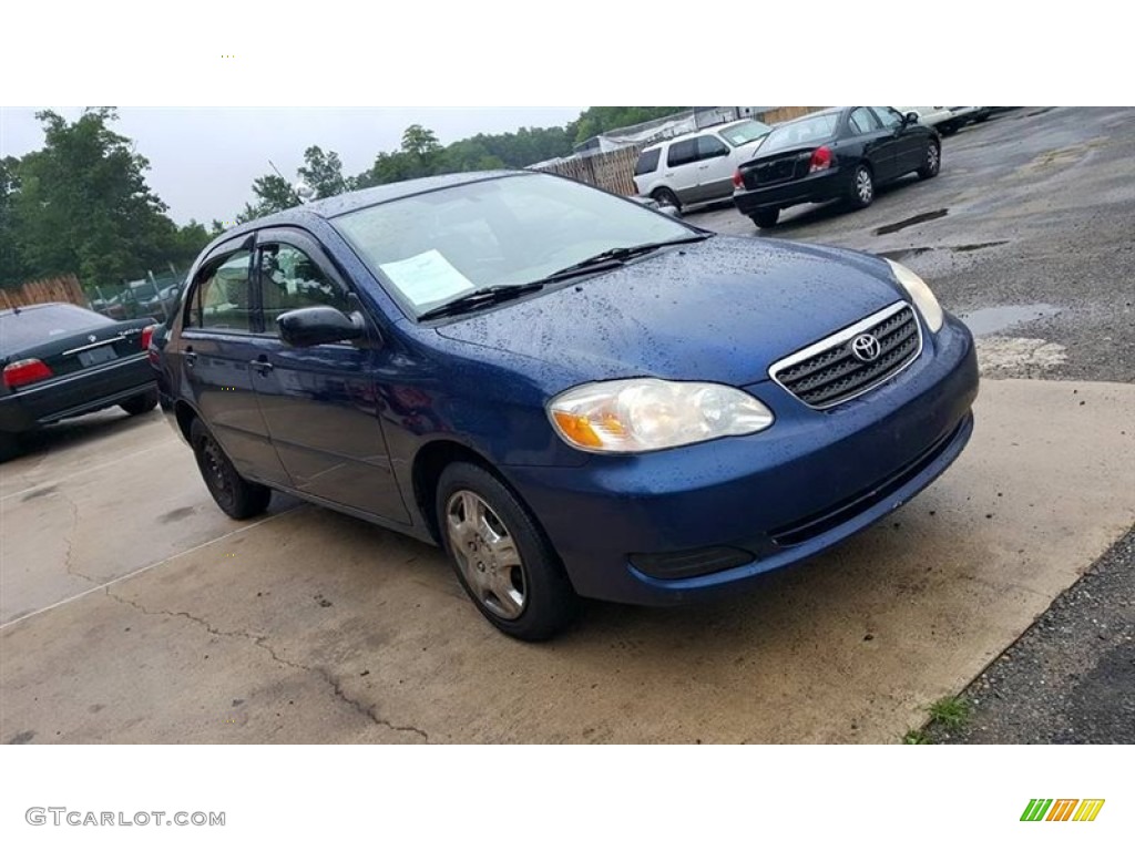 2008 Corolla S - Speedway Blue Metallic / Stone photo #8