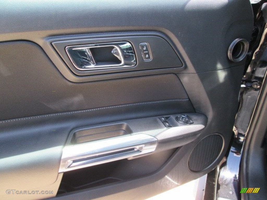 2015 Mustang V6 Coupe - Black / Ebony photo #21