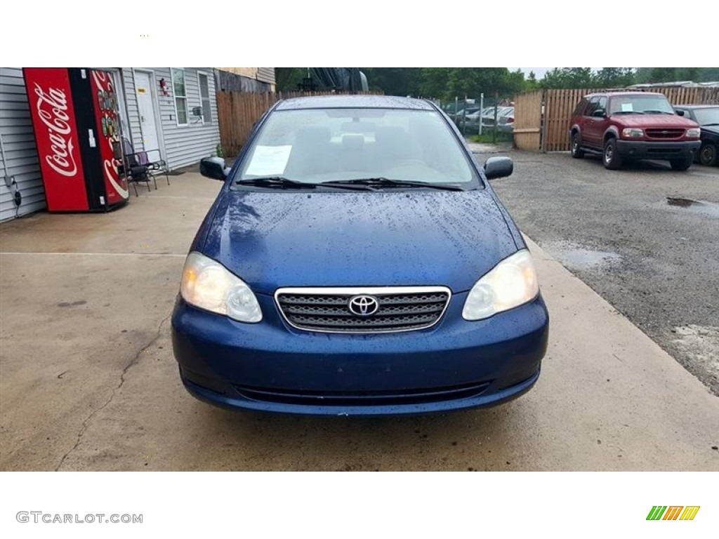 2008 Corolla S - Speedway Blue Metallic / Stone photo #9