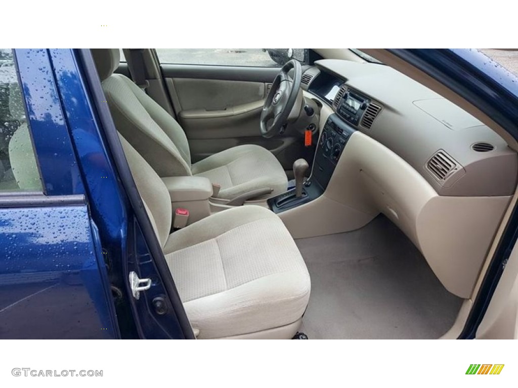 2008 Corolla S - Speedway Blue Metallic / Stone photo #14