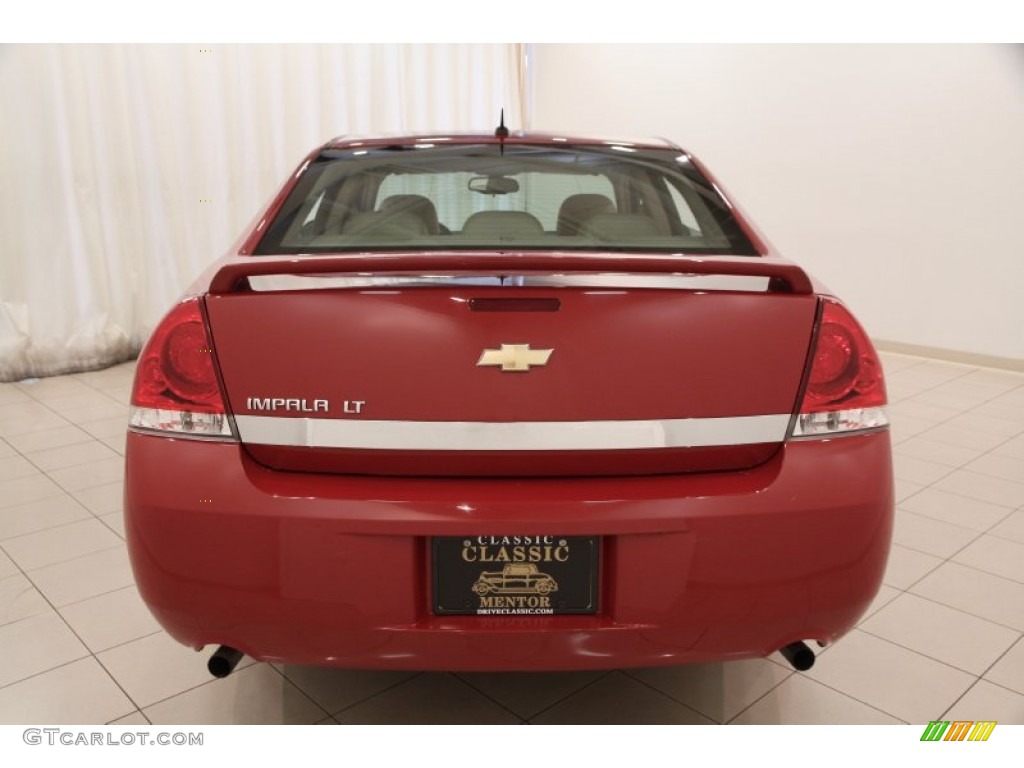 2007 Impala LT - Precision Red / Neutral Beige photo #13