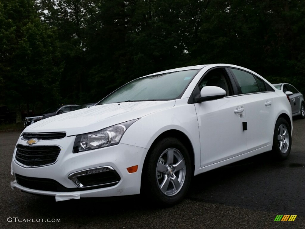 Summit White 2015 Chevrolet Cruze LT Exterior Photo #104884514