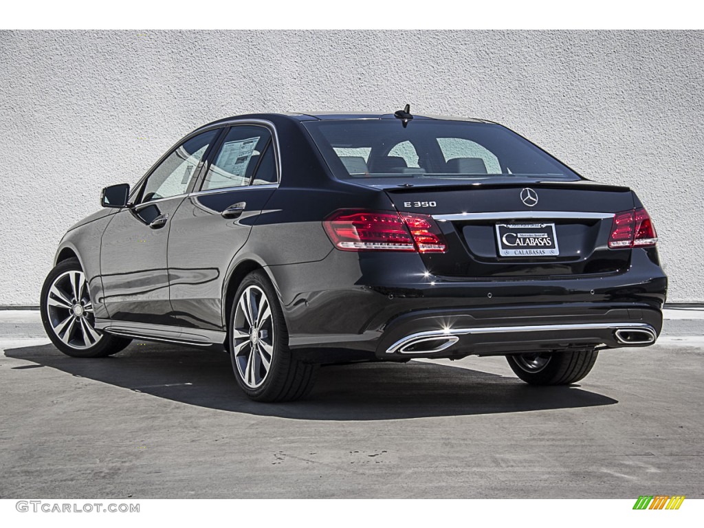 2016 E 350 Sedan - Black / Black photo #3