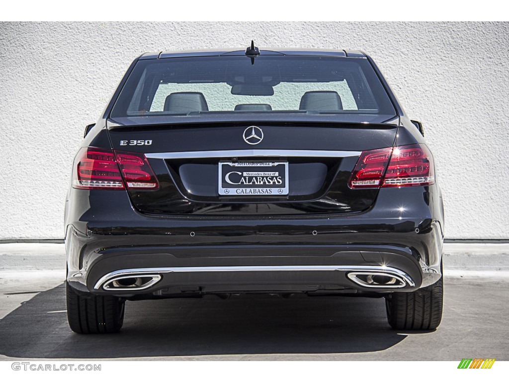 2016 E 350 Sedan - Black / Black photo #4
