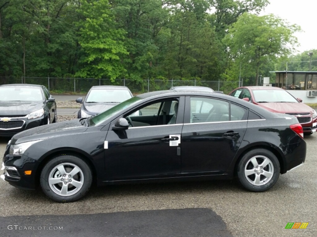 2015 Cruze LT - Black Granite Metallic / Jet Black/Medium Titanium photo #3