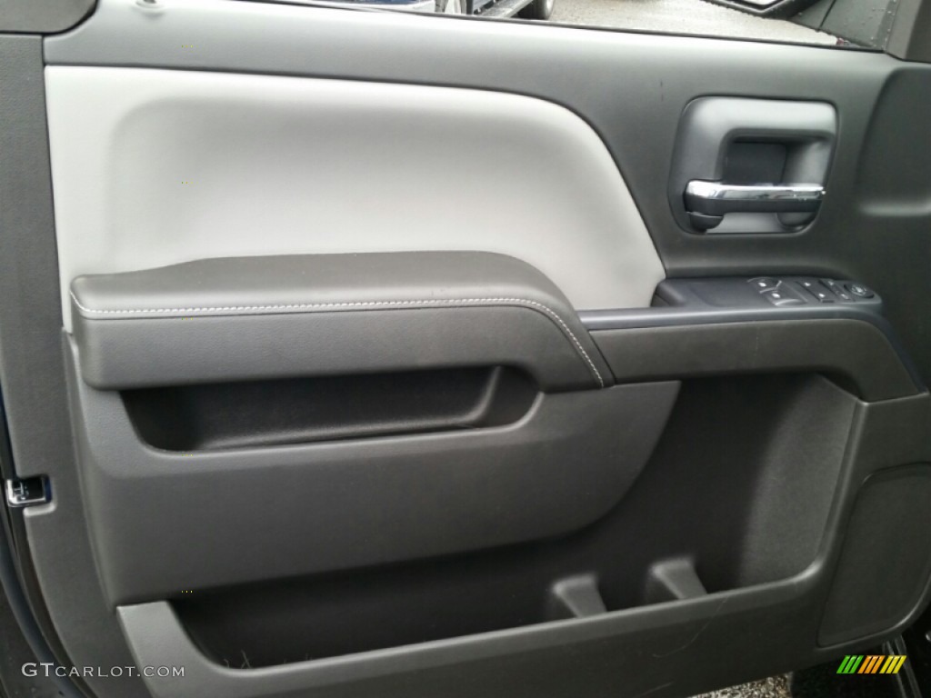 2015 Silverado 1500 WT Regular Cab - Black / Dark Ash/Jet Black photo #8