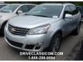 2015 Silver Ice Metallic Chevrolet Traverse LT AWD  photo #1