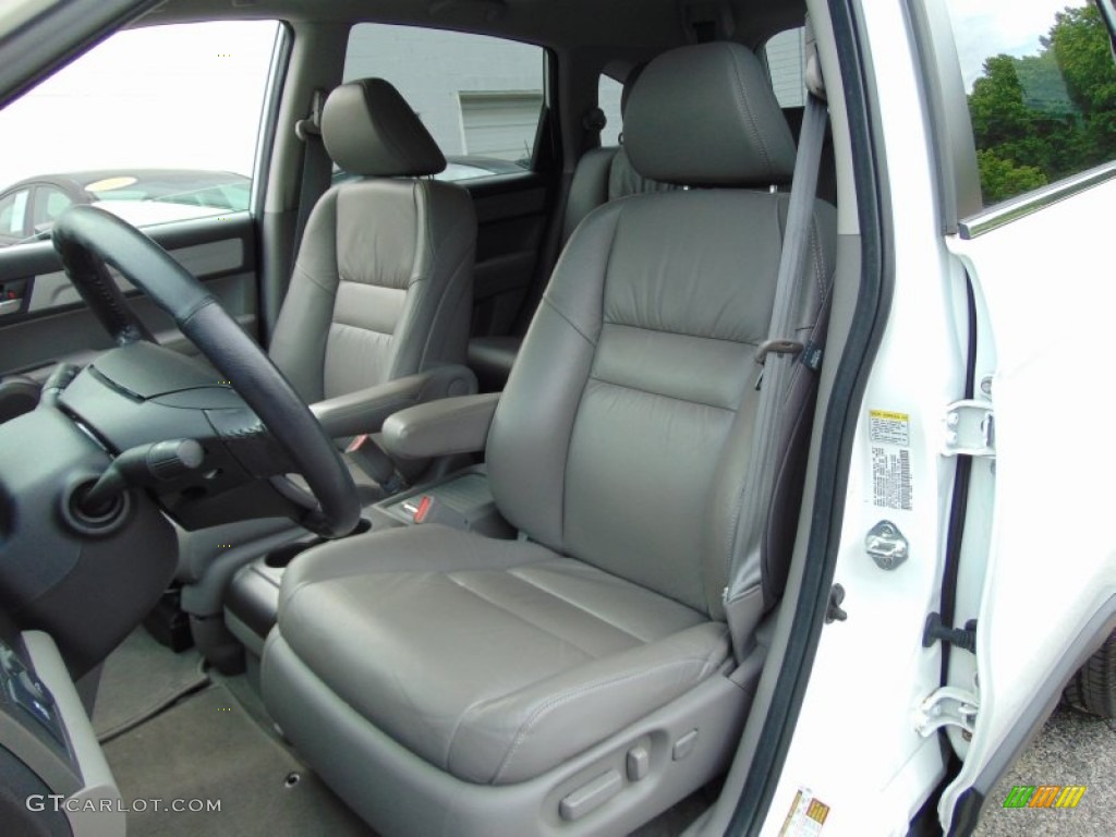 2011 CR-V EX-L 4WD - Taffeta White / Gray photo #16