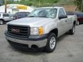 2008 Silver Birch Metallic GMC Sierra 1500 Regular Cab  photo #7