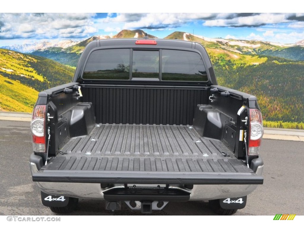 2015 Tacoma V6 Double Cab 4x4 - Black / Graphite photo #8