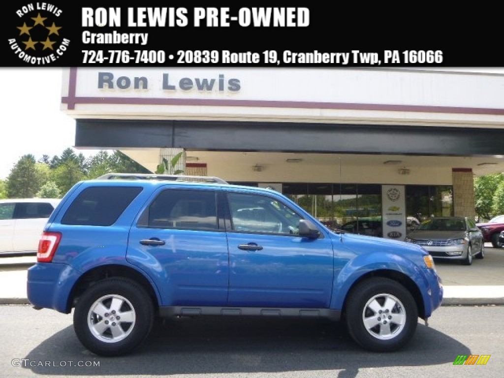 2011 Escape XLT V6 4WD - Blue Flame Metallic / Charcoal Black photo #1
