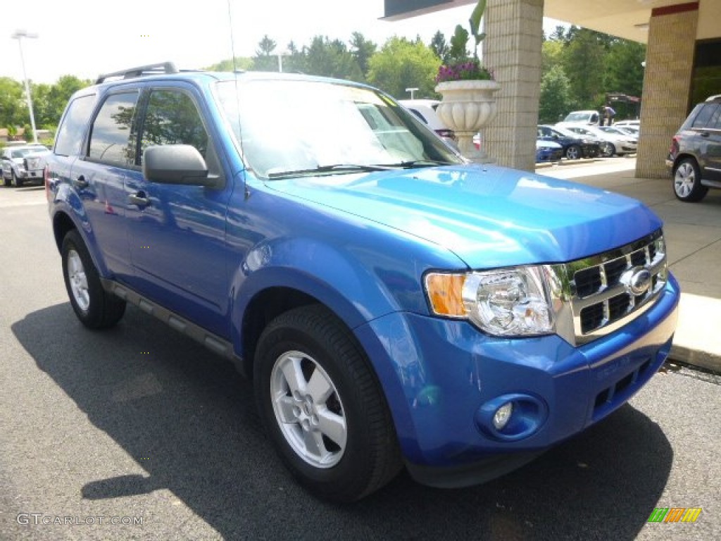 2011 Escape XLT V6 4WD - Blue Flame Metallic / Charcoal Black photo #3