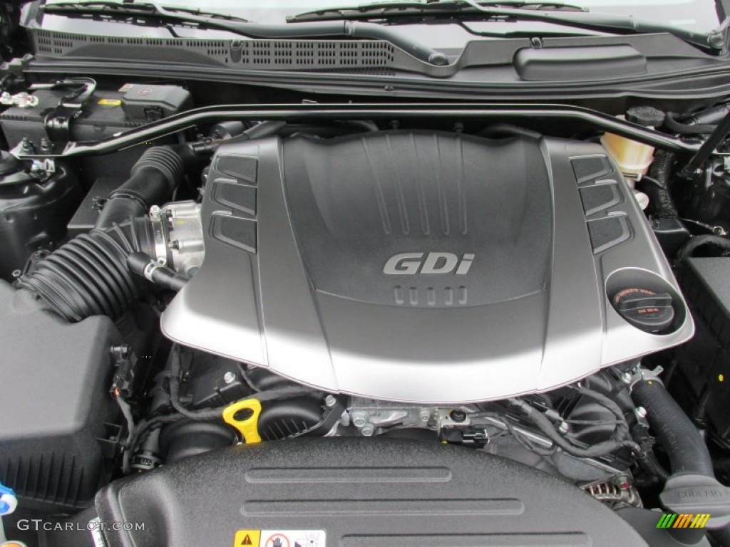 2015 Hyundai Genesis Coupe 3.8 3.8 Liter GDI DOHC 24-Valve DCVVT V6 Engine Photo #104891186