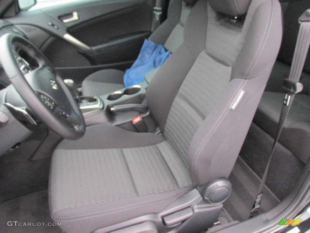 2015 Genesis Coupe 3.8 - Caspian Black / Black photo #20