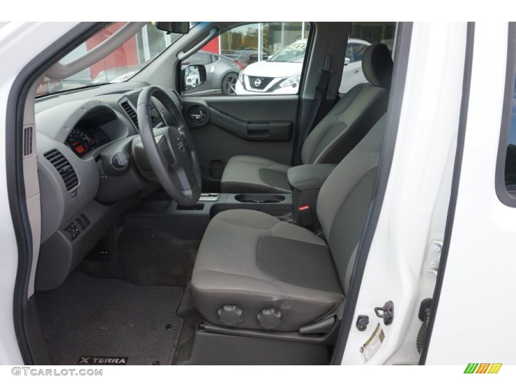 2010 Xterra S - Avalanche White / Gray photo #9