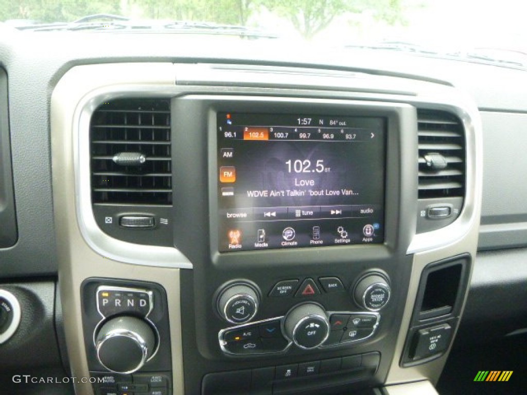 2014 1500 SLT Crew Cab 4x4 - Bright Silver Metallic / Black/Diesel Gray photo #17