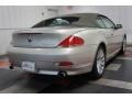 2004 Mineral Silver Metallic BMW 6 Series 645i Convertible  photo #8