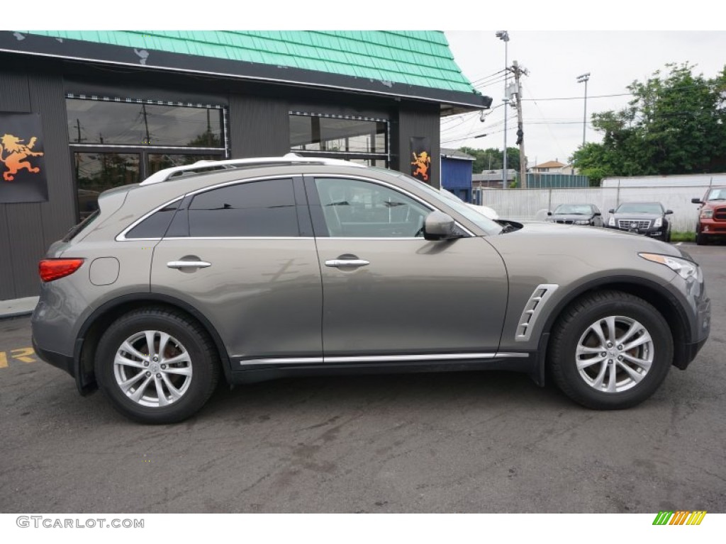 2009 FX 35 AWD - Umbria Twilight / Graphite photo #13
