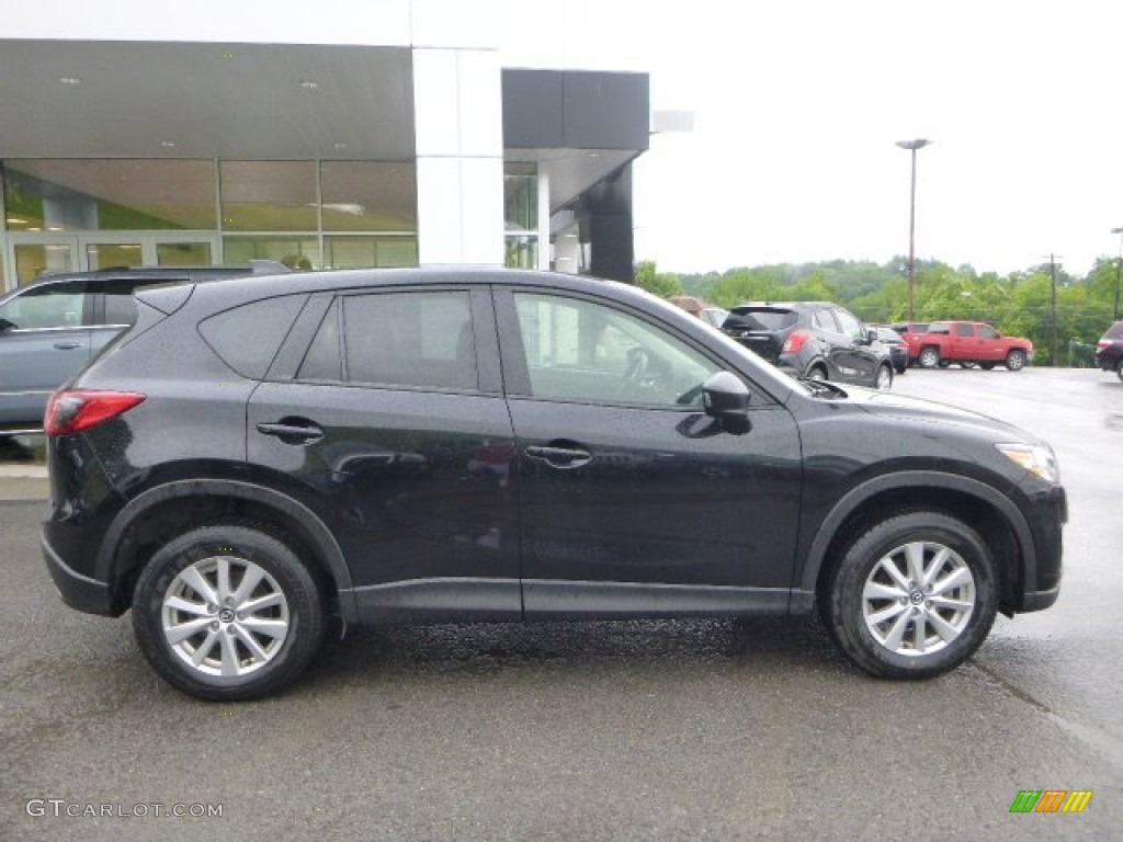 Jet Black Mica 2015 Mazda CX-5 Touring Exterior Photo #104896947