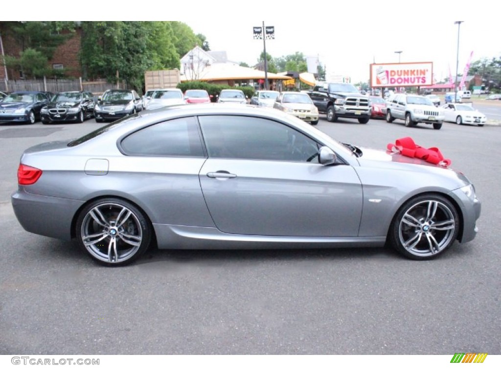 Space Gray Metallic 2011 BMW 3 Series 328i Coupe Exterior Photo #104898017
