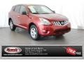 2012 Cayenne Red Nissan Rogue S  photo #1