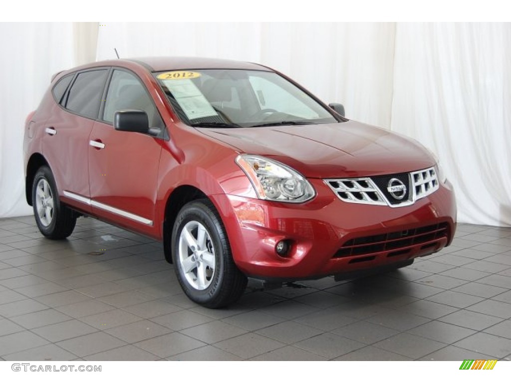 Cayenne Red 2012 Nissan Rogue S Exterior Photo #104899829