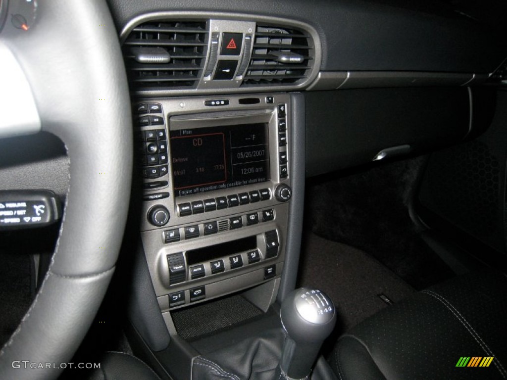 2007 911 Carrera 4 Coupe - Meteor Grey Metallic / Black photo #8